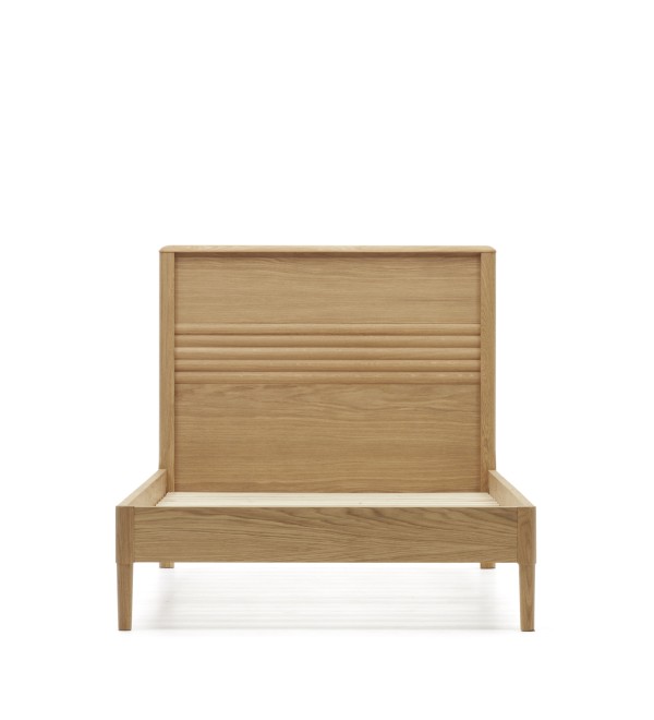 Lenon Кровать из шпона дуба для матраса 90 x 200 см