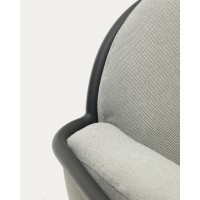 Joncols 3-местный алюминиевый диван серого цвета 225 см