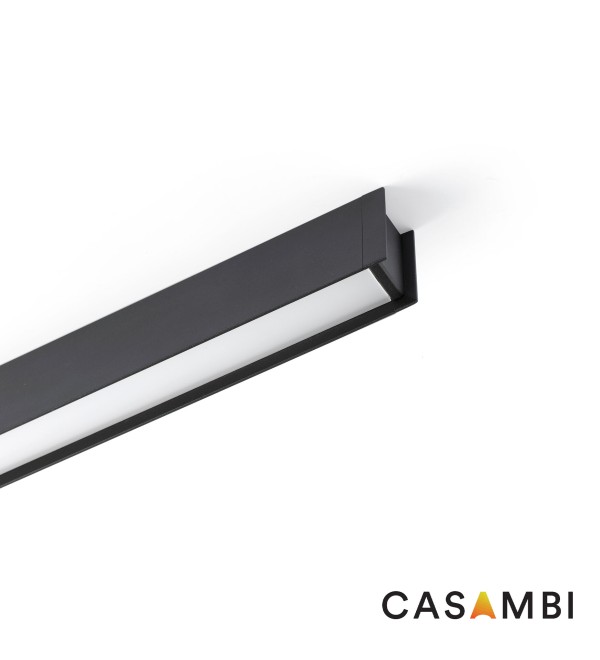 LUVA DECO Потолочный светильник 1120 12W 4000K черный CASAMBI