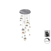 Подвесной светильник Sphere LED 27L Ø80 DIM BLUETOOTH ССТ цветной 500 см