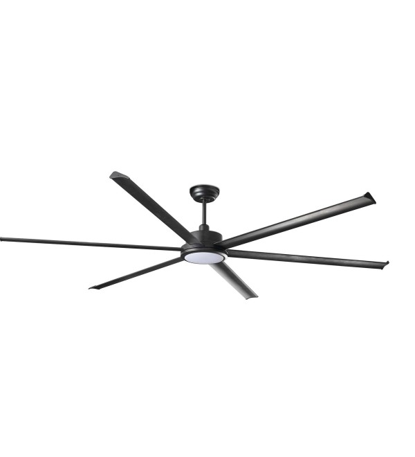 Потолочный вентилятор ROTTERDAM 25 XXL Ш2500MM черный 6P 32W LED 3000K