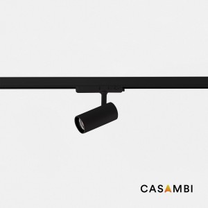 Трековый светильник Fost Ш64 28W черный 25° 4000K CRI90 CASAMBI