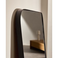 Черное металлическое зеркало Marco 30 x 100 см