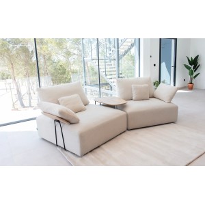 Модульный диван Teseo W1+2AXZ+W2+LOUIS со столиком