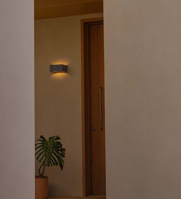 GLINT 157 Уличный маяк цементно-серый LED 6W 3000K