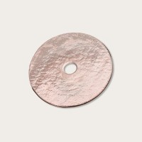 Бра Nold цоколь 5 см металл хром, розовое стекло
