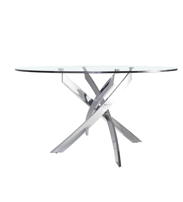 Стол обеденный F2133 /1061 стеклянный Ø130