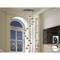 Подвесной светильник Sphere LED 14L Ø51 DIM BLUETOOTH хром