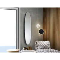 Зеркало овальное Aries 136X36 черное