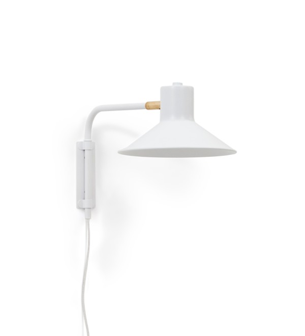 PLASS Настенный светильник металлический белый AA2386R05