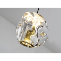 Люстра Zaria 5L- черный/золотой D30 DIM