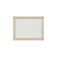 Tuk Картина из папье-маше белая 90 x 70 см