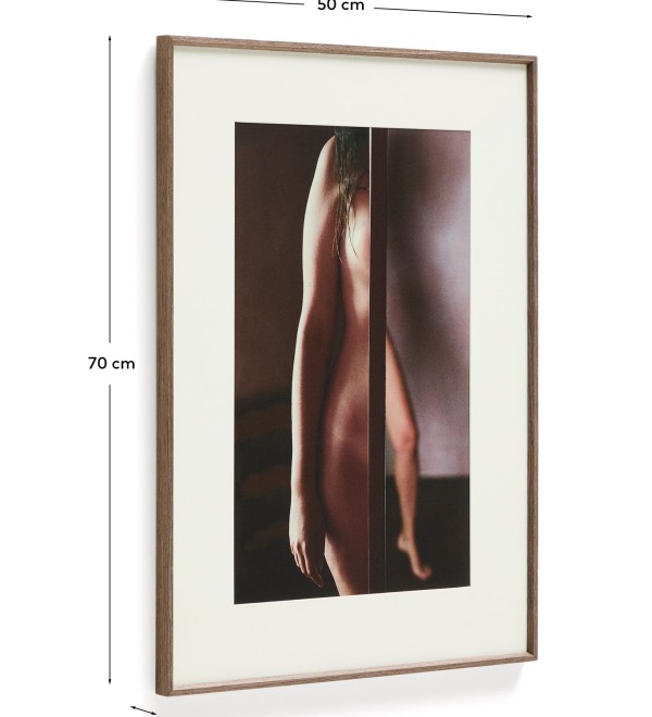 Картина Zavira с фотографией женской фигуры 50 х 70 см
