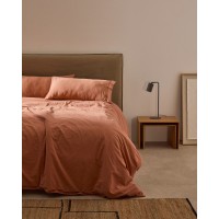 Настольная лампа Manie из металла с отделкой под черный чугун