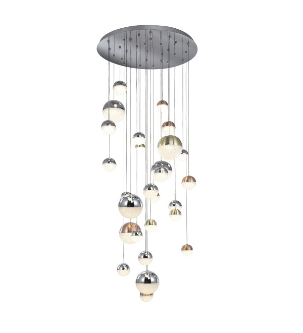 Подвесной светильник Sphere LED 27L Ø80 DIM BLUETOOTH цветной