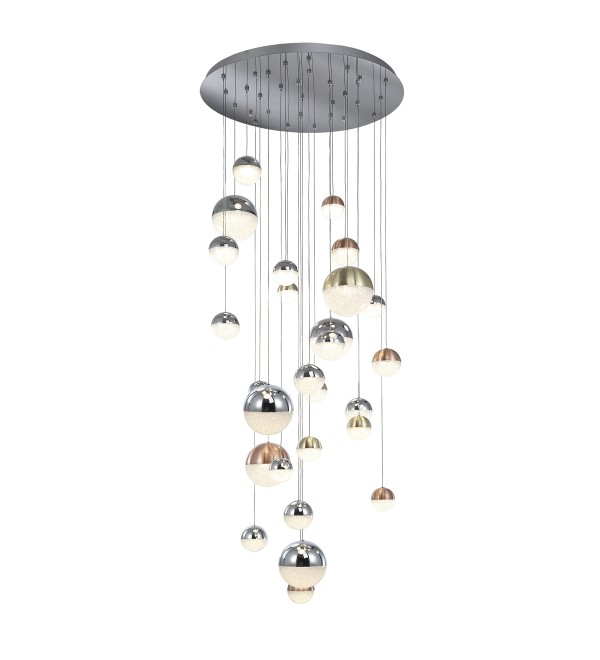 Подвесной светильник Sphere LED 27L Ø80 DIM BLUETOOTH цветной