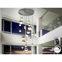 Подвесной светильник Sphere LED 27L Ø80 DIM BLUETOOTH ССТ цветной 500 см