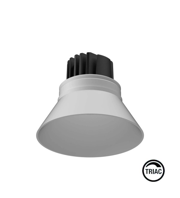 Встраиваемый светильник ELIOS BELL IP20 10W белый 24є 3000K TRIAC