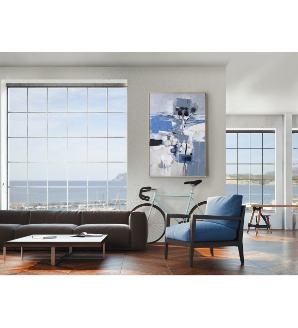 Картина Paisaje azul акрил 83X123