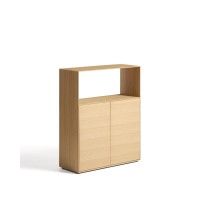 Стеллаж из шпона дуба Visala 90 x 106 см