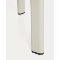 Уличный стол Anafi с бежевой столешницей из спеченного камня, 140 x 80 см