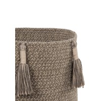 Корзина Древесный коричневая 30*30