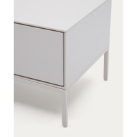 Vedrana Тумба под ТВ с 3 ящиками белый лак 195 x 35 см