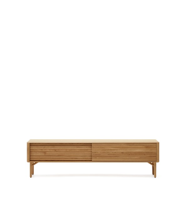 Тумба под TV Lenon из древесины дуба 200 x 55 cm