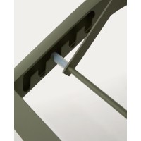 Шезлонг Capraia из зеленого алюминия