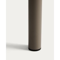 Уличный стол Joncols из алюминия с бежевой отделкой 180 x 90 см