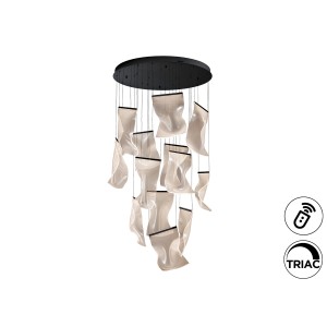Velos Люстра 13L черная DIMABLE