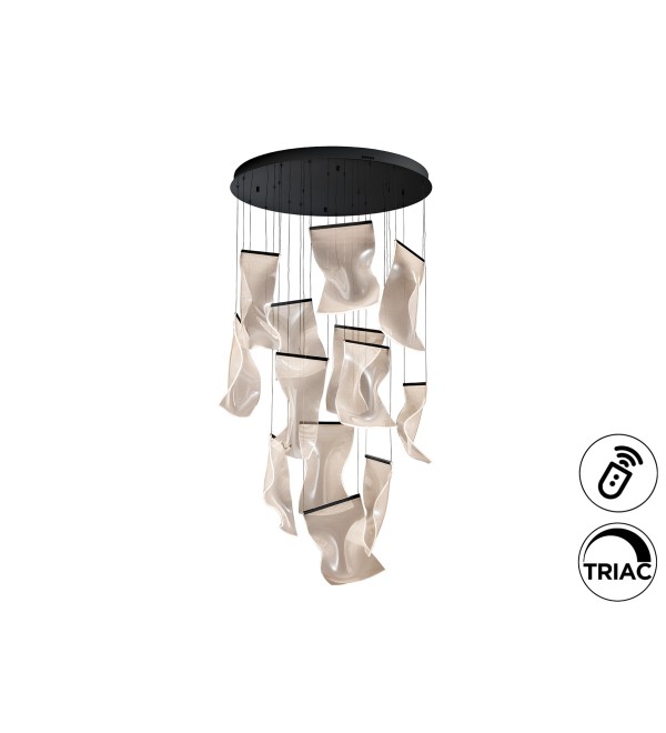 Velos Люстра 13L черная DIMABLE