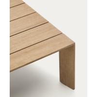 Журнальный столик Ambra из акации со светлой отделкой 82,5 x 140 см