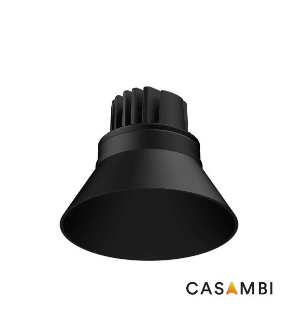 Встраиваемый светильник ELIOS BELL IP20 10W черный 50є 2700K CASAMBI