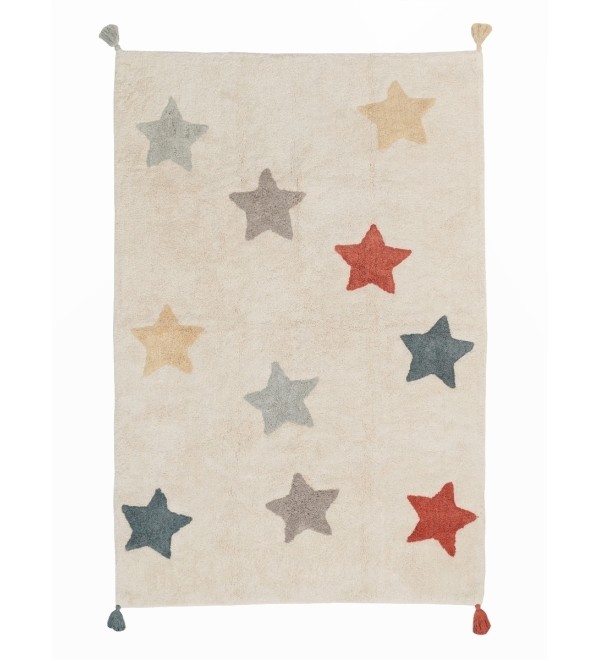 Хлопковый ковер Lillaland VINTAGE STARS 120*180