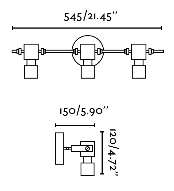 Бра Eris Led L3