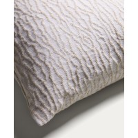 Чехол для подушки Alnori цвета экрю, 100% хлопок, жаккард, 50 x 50 см