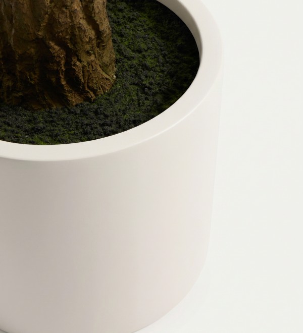 Искусственное дерево Artificial Olive в белом горшке, 210 см