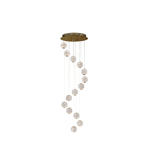 Люстра Austral LED 14L Ø50 золото