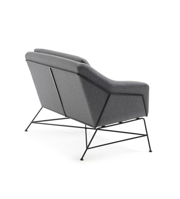 Диван Brida графитовый 128 см