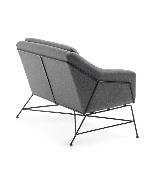 Диван Brida графитовый 128 см