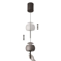 Подвесной светильник MANTRA ROLLER 8409
