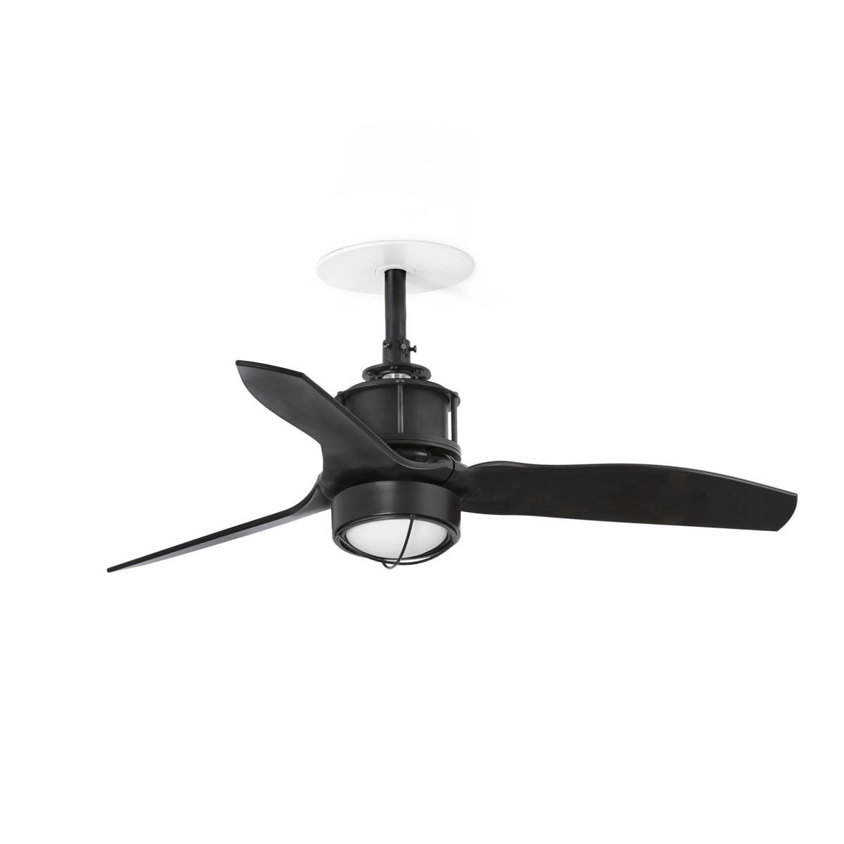 Потолочный вентилятор встроенный JUST FAN S Ш810 черный 3P 3000K 0-10V