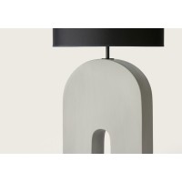 Настольная лампа Home черный металл + черный абажур 801021/41