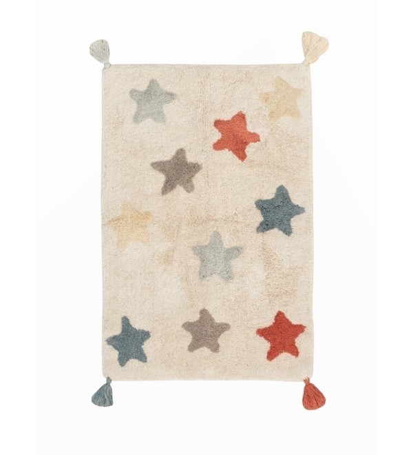 Хлопковый ковер Lillaland VINTAGE STARS 60*90