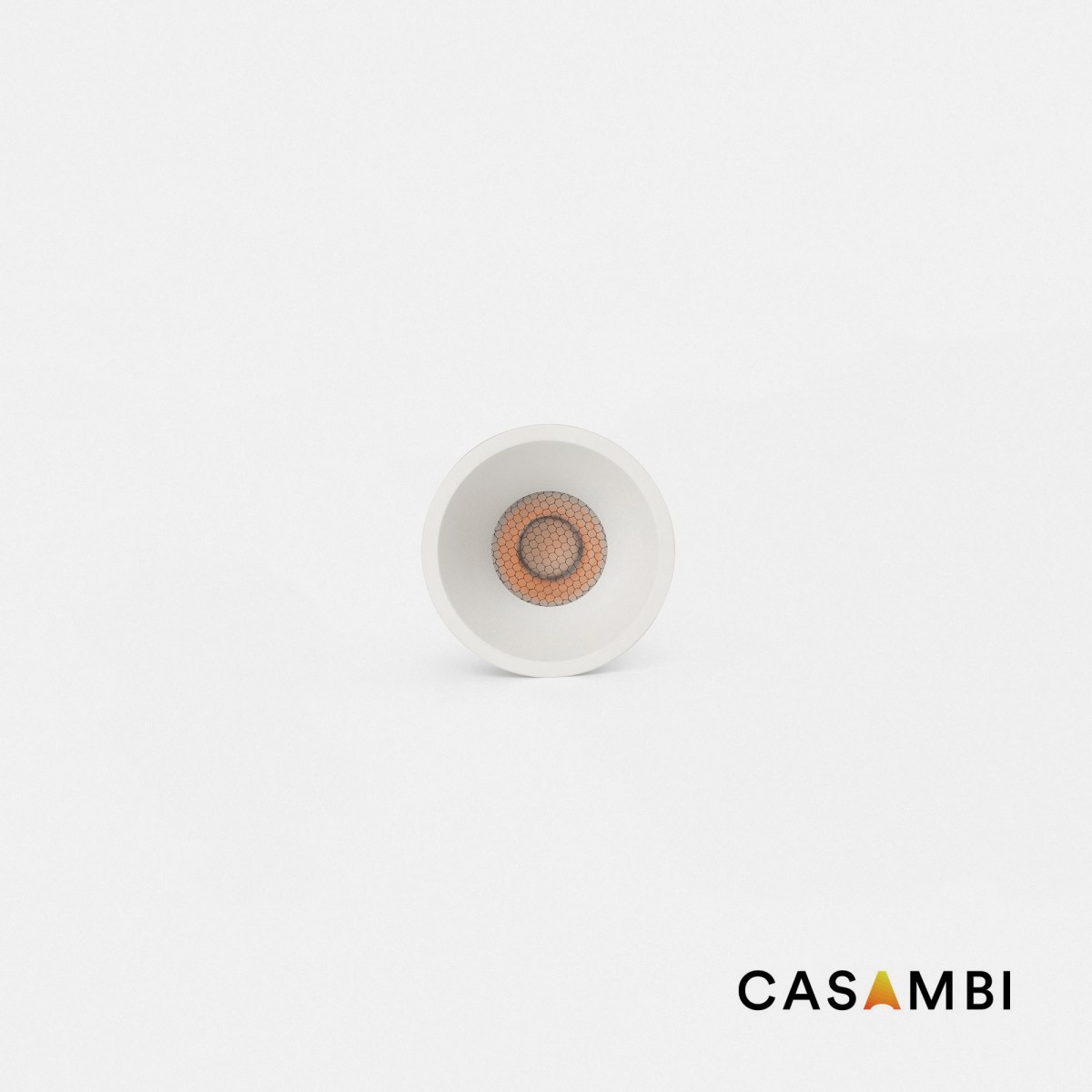 Tulipa Белый встраиваемый точечный светильник 7Вт 55° 2700K CRI90 Casambi