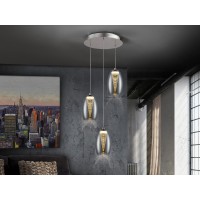 Подвесной светильник Nebula 3L LED хром
