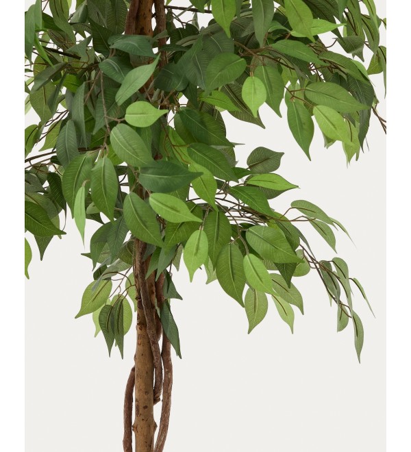Ficus Искусственное дерево фикус в черном горшке 180 см