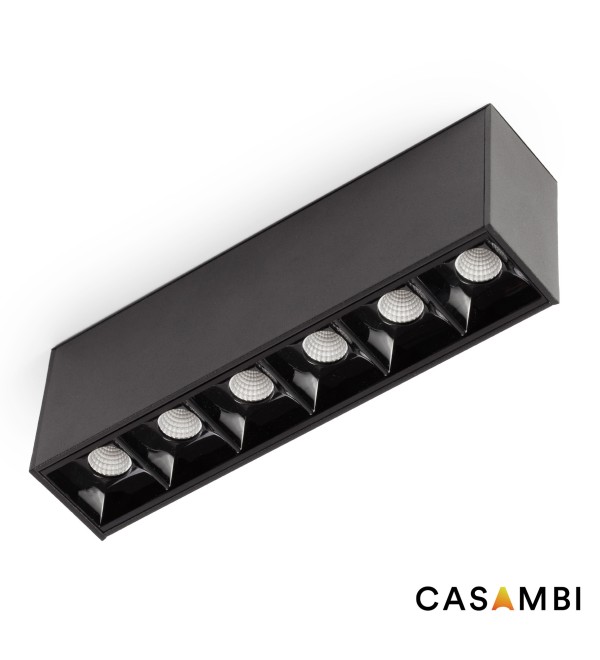 Светильник Neso Point 6 2700K 12° черный CASAMBI