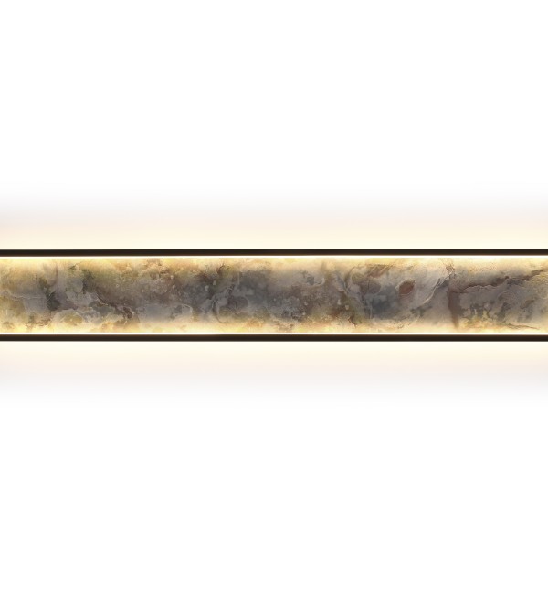 Настенный светильник Stone CCT- черный LED L100